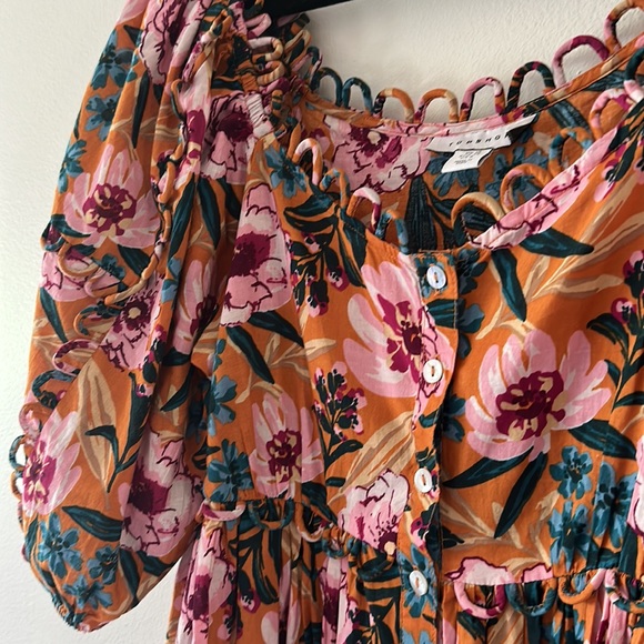TopShop Mini Floral Dress - Picture 5 of 11
